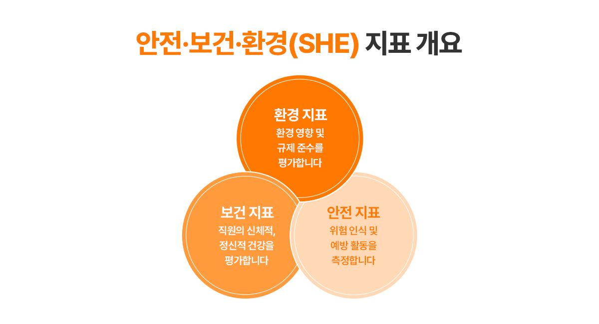 안전보건환경(SHE) 지표개요