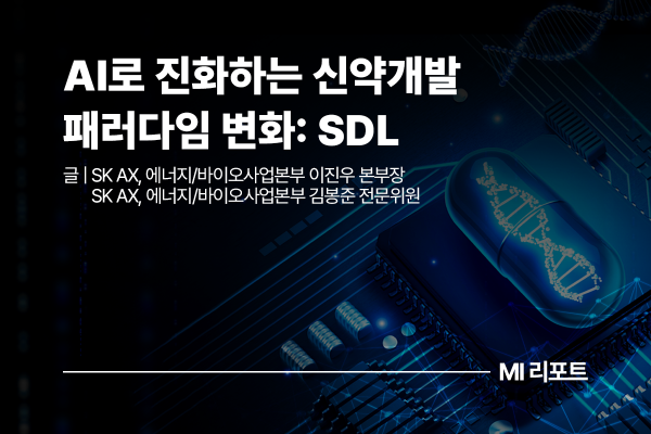 [리포트 다운로드] AI로 진화하는 신약개발 패러다임 변화: SDL(Self-Driving Lab.) | 6월 MI리포트